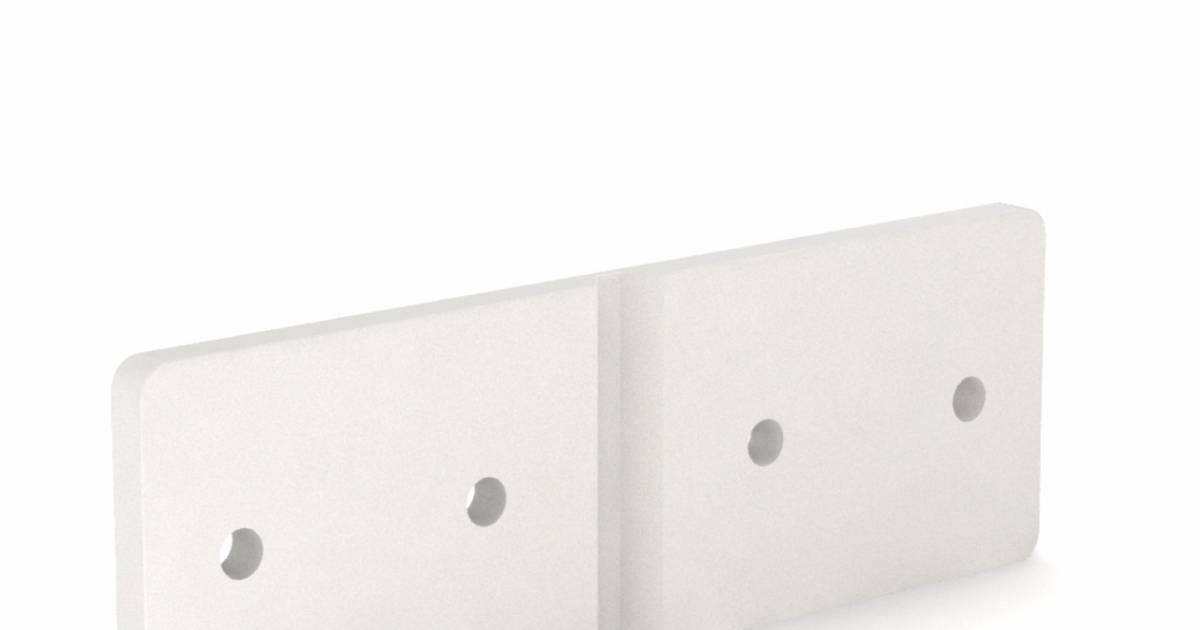 Plastic Hinges 25 4 Mm Long   54 7 3000 